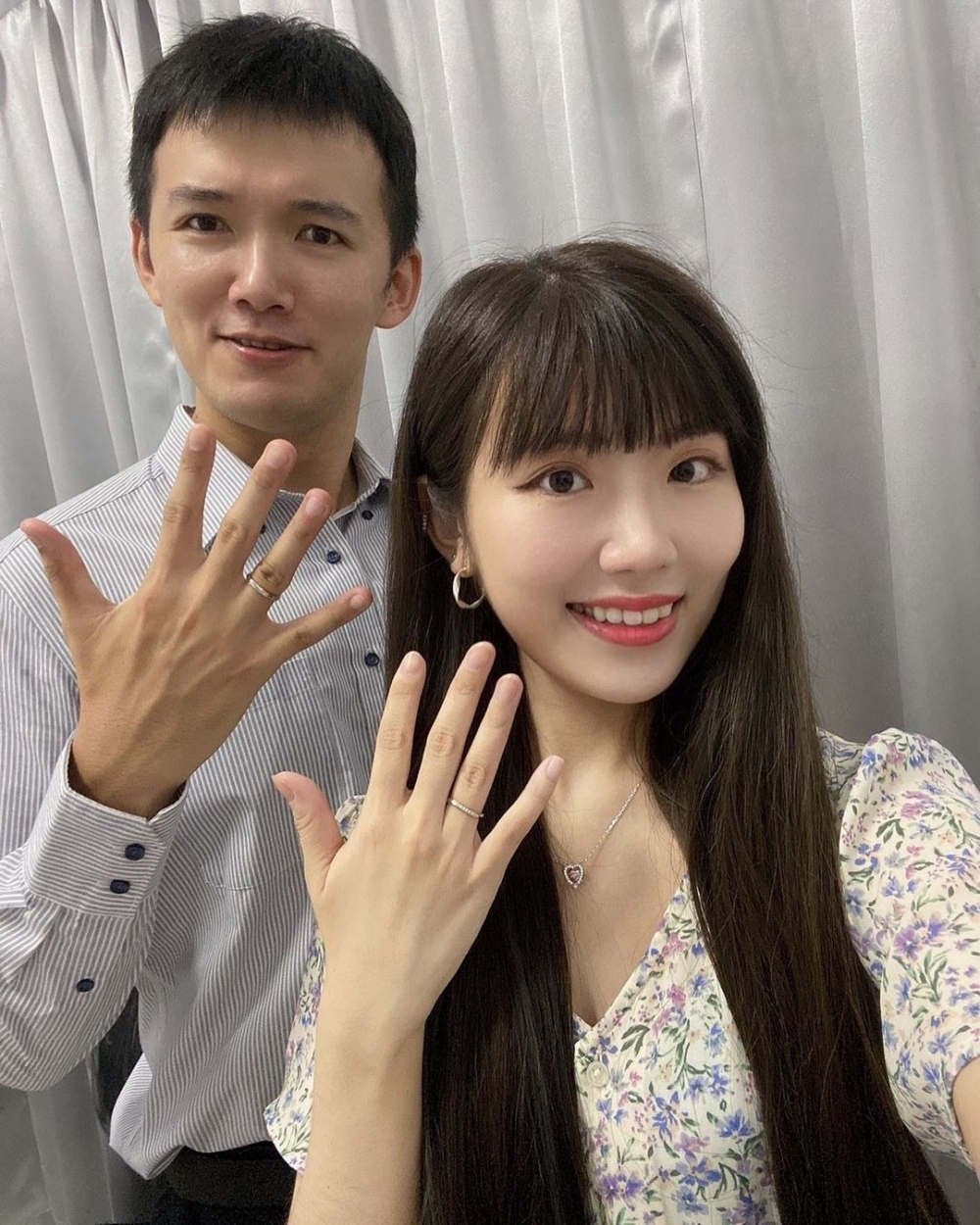 台南Josh跟Amber於去年7月結婚,近日剛搬進新居。