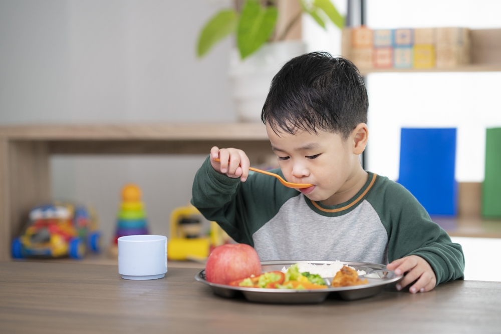 膳食要均衡及飽足才可以帶來足夠營養,對於發育中的在學孩子尤其重要。