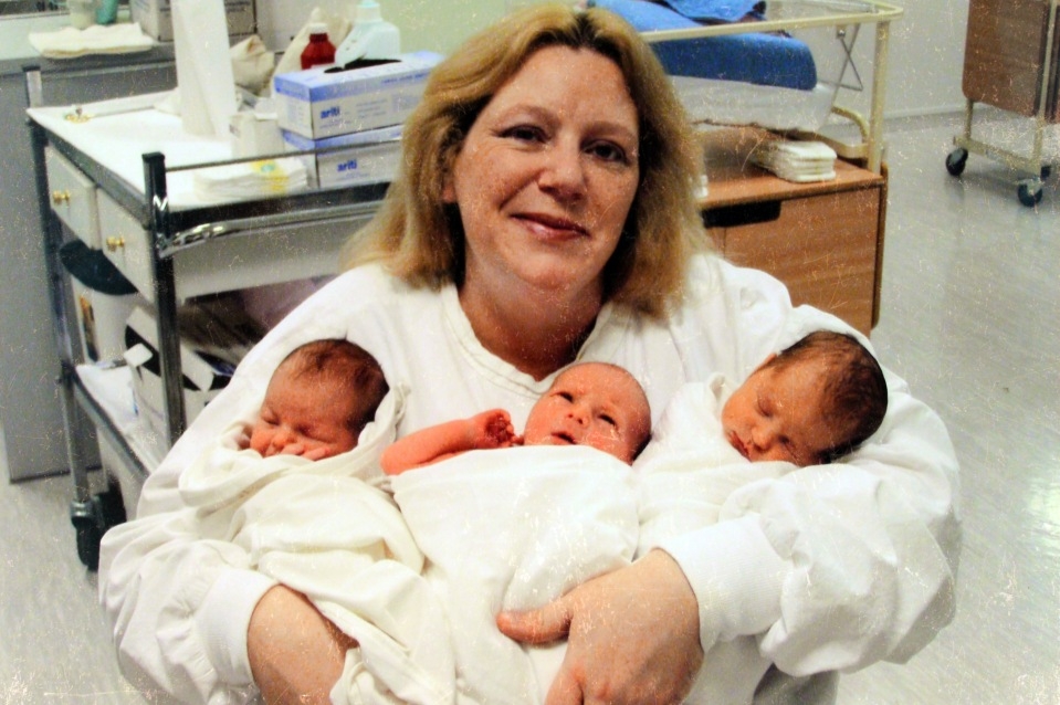 Carole曾懷上三胞胎。