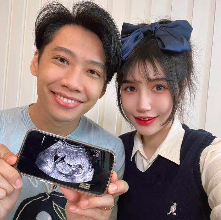 Ashly和尼克宣布喜訊。