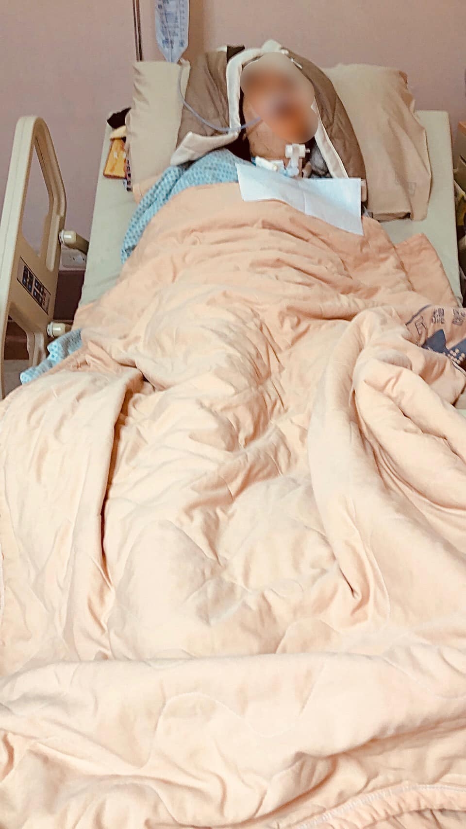鄭先生轟醫療失誤,認為醫生延誤輪血。