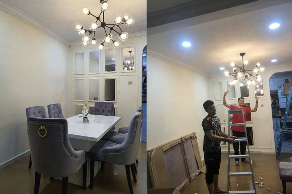 不過天意弄人,煥然一新的屋企被突如其來的洪水摧毀。