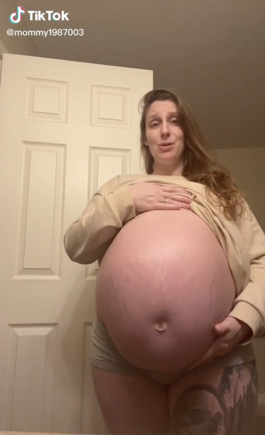孕婦表示自己重了15公斤。
