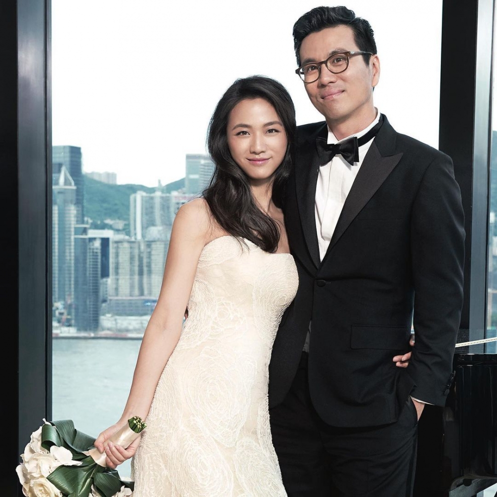 湯唯於2014年與韓國導演金泰勇結婚