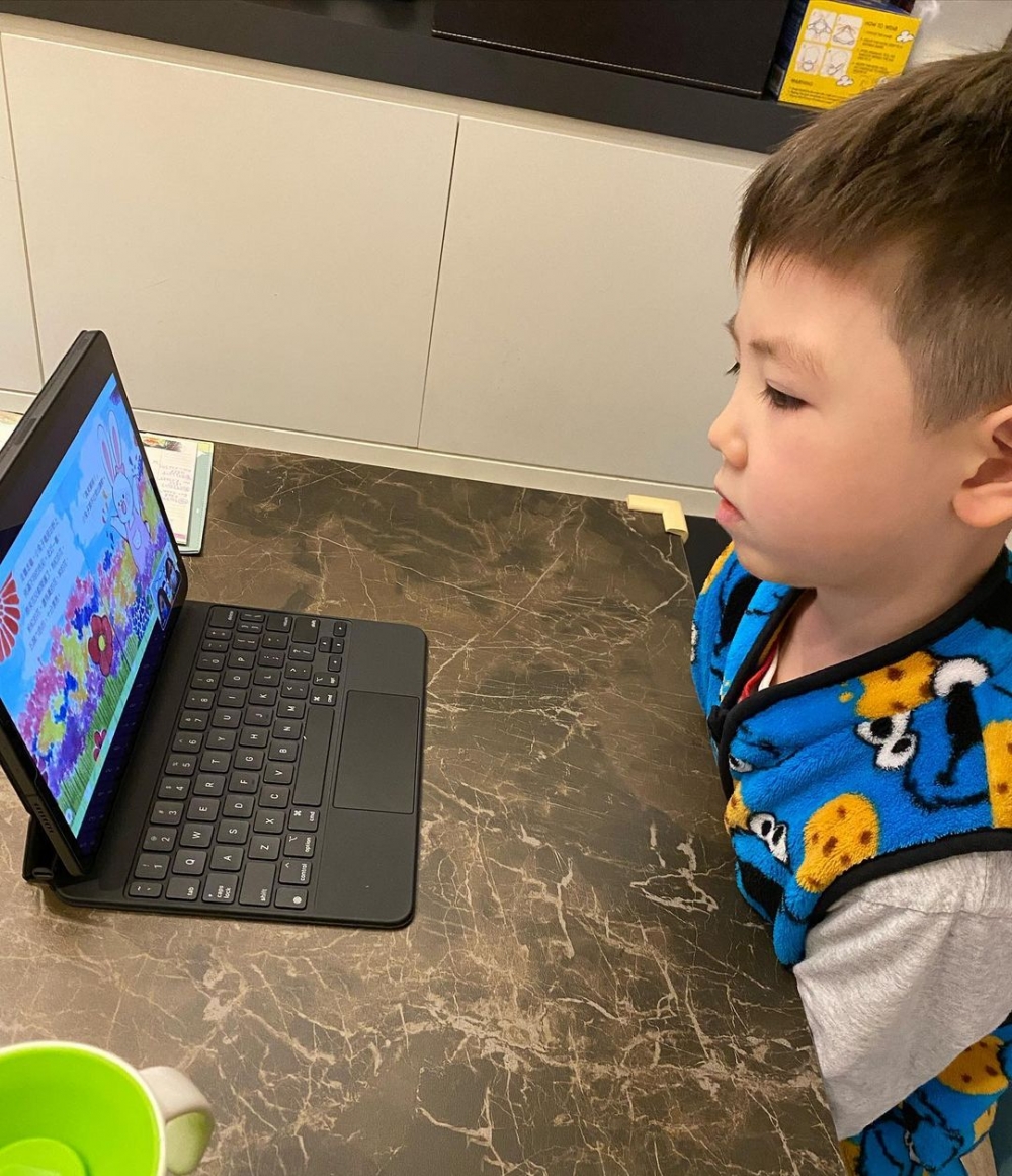 車婉婉兒子BBQ正入讀K2