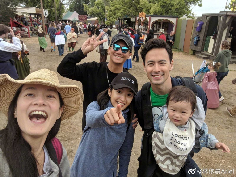 林依晨老公常鼓勵她開心最重要。