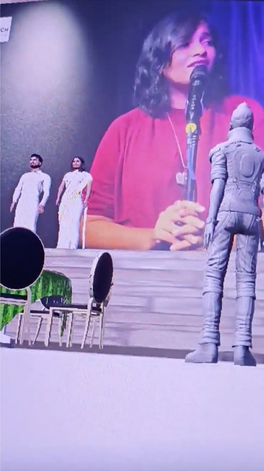 據報指這是印度首次的元宇宙婚禮。