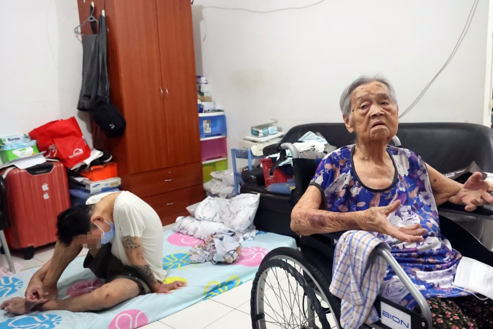 紀婆婆控訴子女不探望，也給很少家用，讓她晚年生活淒涼。