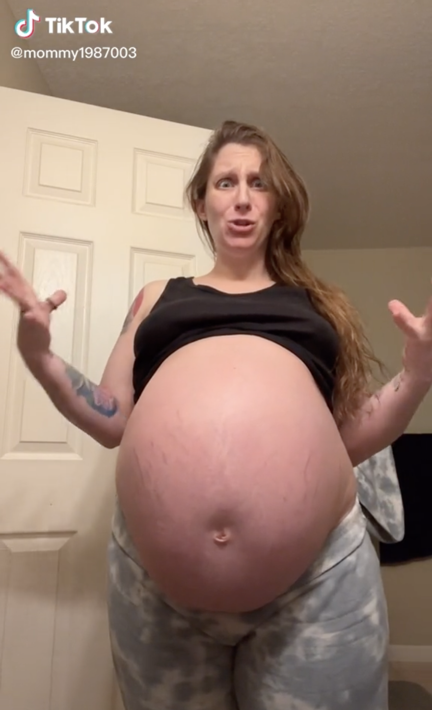 孕婦已經迫不及待要見到BB。