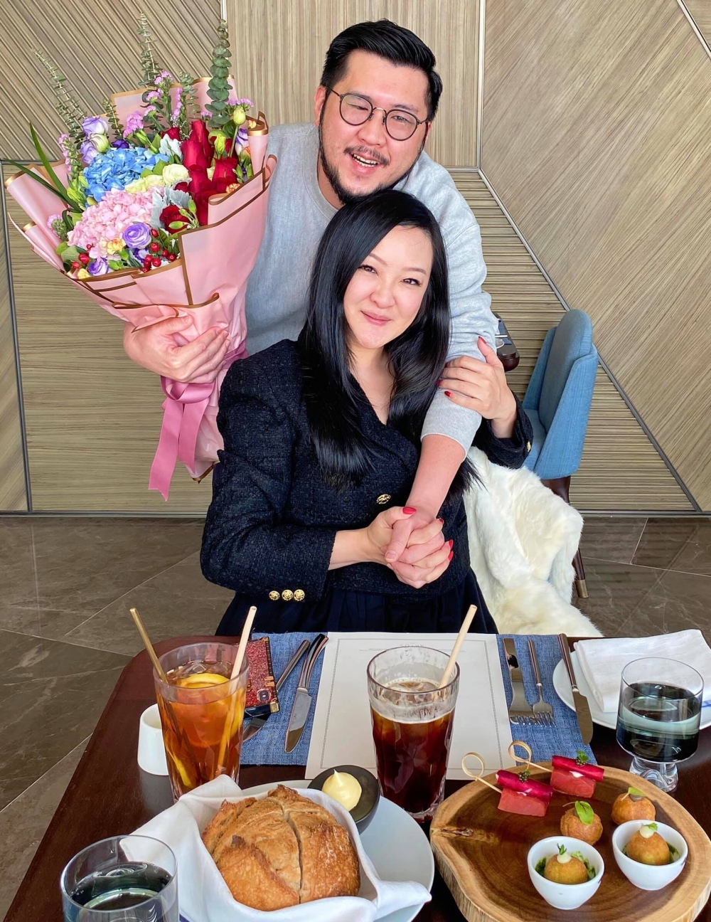 劉翁與太太、子女染疫，引起大眾關注。