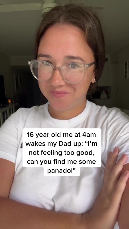 少婦表示自己在16歲時意外懷孕,不敢告訴父親。