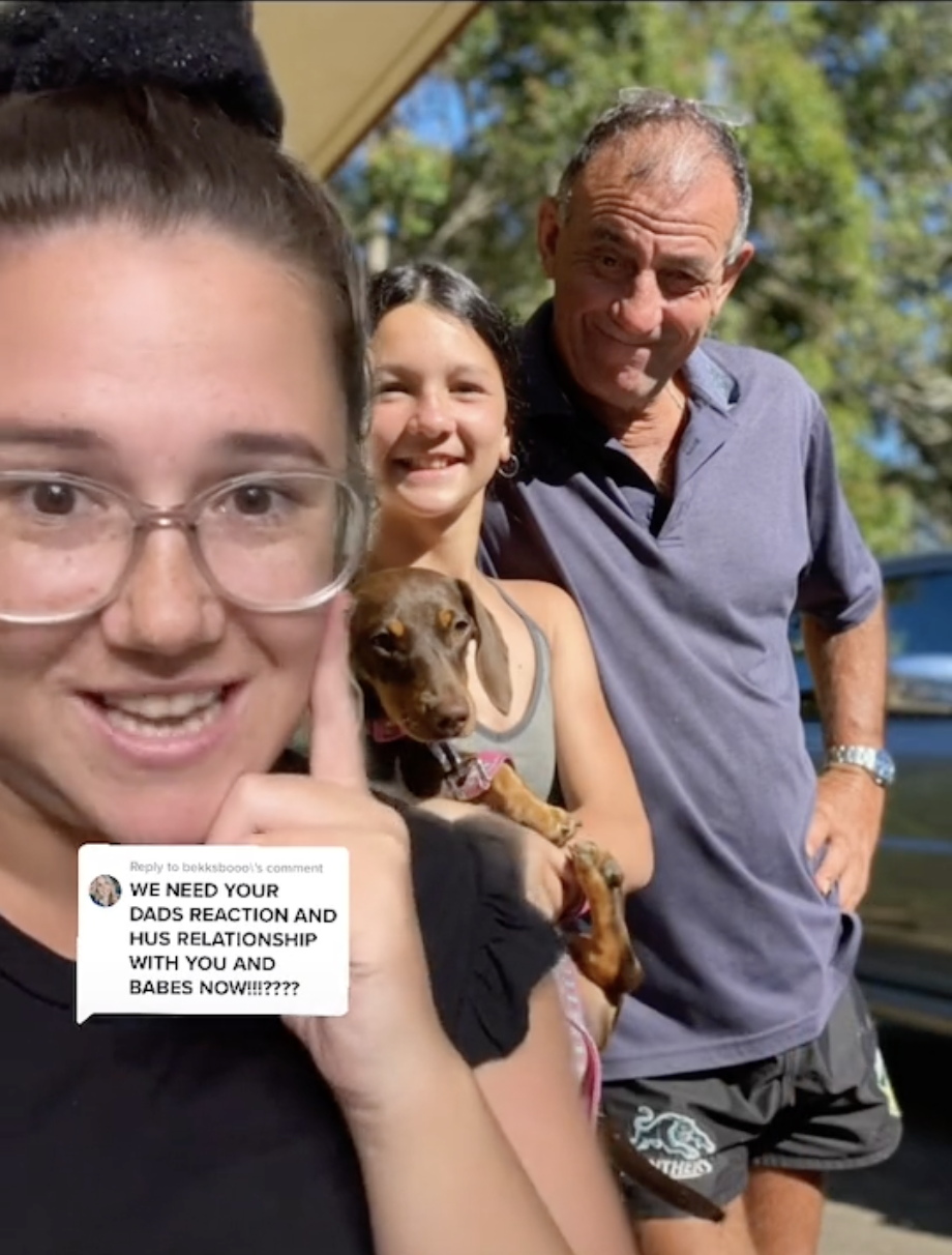 父親辭掉工作以照顧孫女。