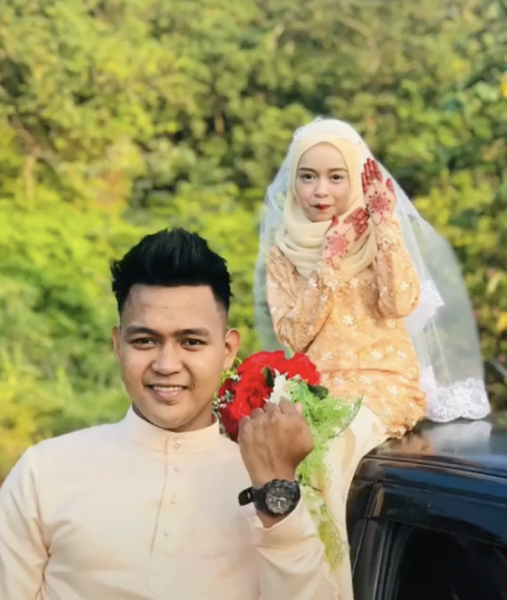 19歲男子Muhammad Azri愛上侏儒症女友,決定共度終身。