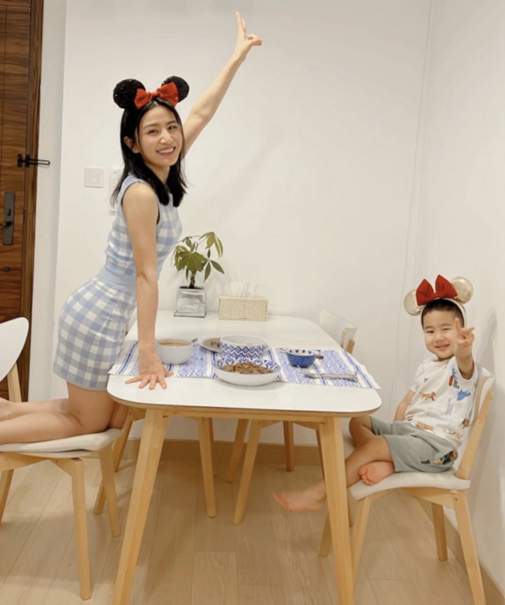 Coffee在兒子2歲時，關閉其個人IG。