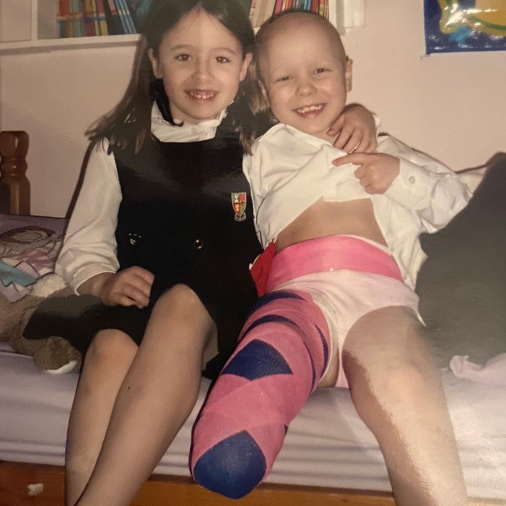 Iona因罹患骨癌截肢右小腿，感慨呼籲外界給癌友們更多關懷。