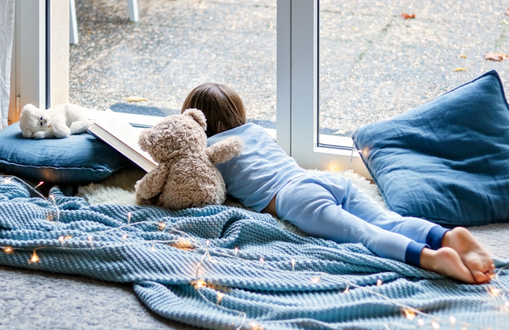 兒子的「小被被」經年累月已滿是口水漬。