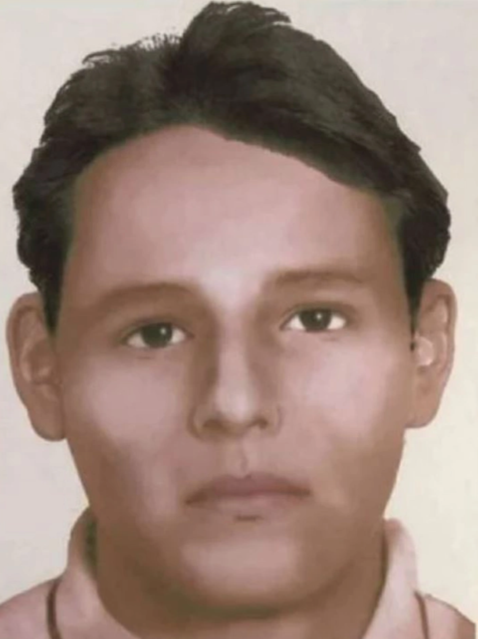 當地法醫研究所利用孩子剛出世的照片進行臉部分析，推算出孩子現時的長相。