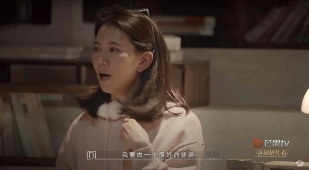 袁詠儀在節目上，表示想將來做個好奶奶。