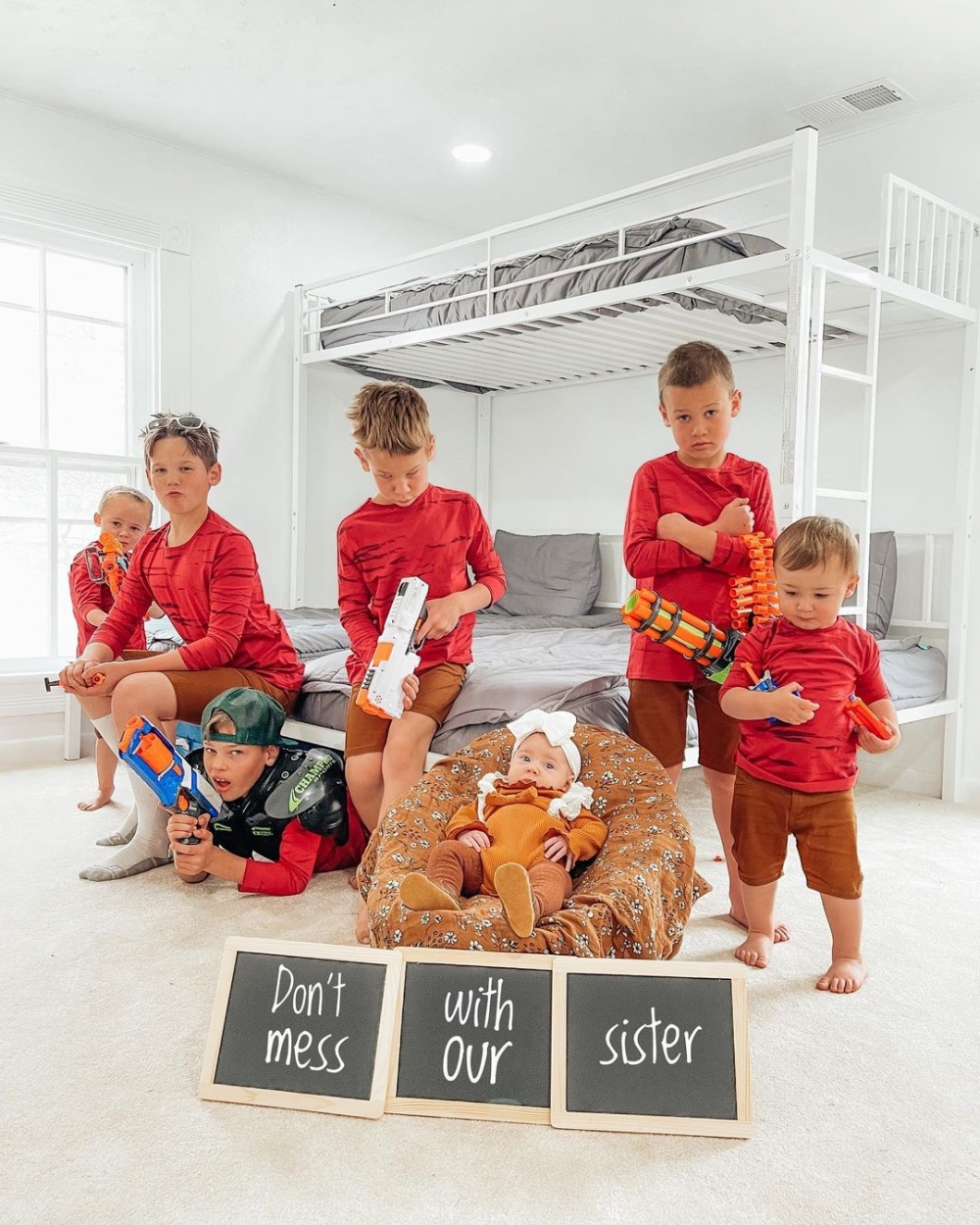 網民搞笑表示妹妹未來男友將會壓力爆表。