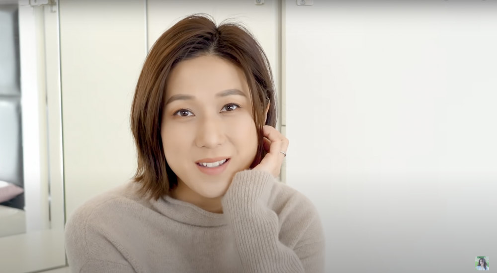 鍾嘉欣拍片分享生產大女時的經歷。