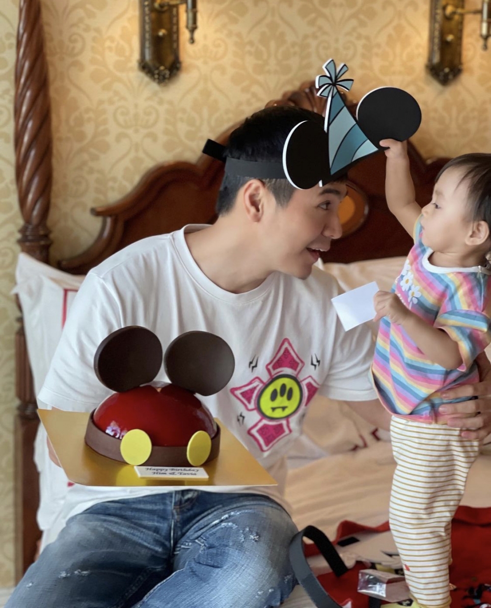 羅子溢稱和太太一同改名，是為了女兒的幸福。