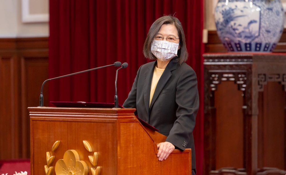 人夫質疑，難道把女兒名字取蔡英文，是不是以後就會當總統？