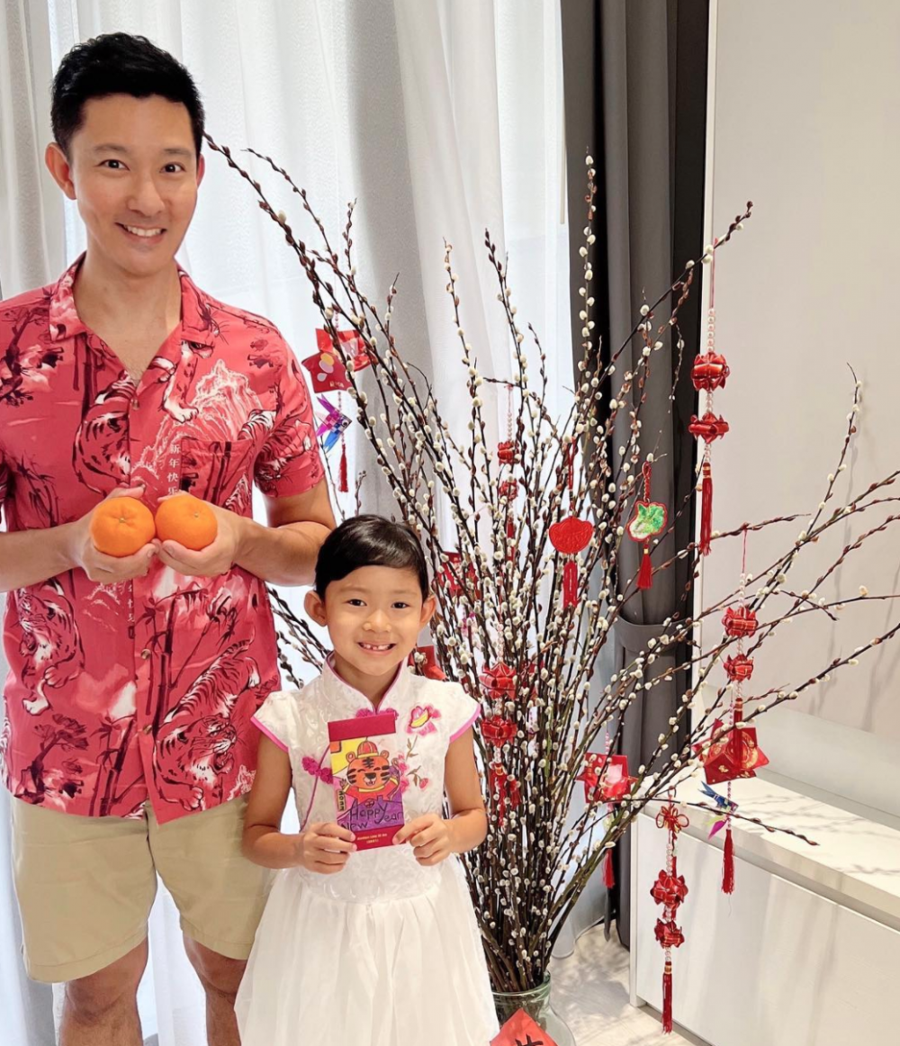 台灣混血男星立威廉,跟圈外太太育有一個7歲女兒。