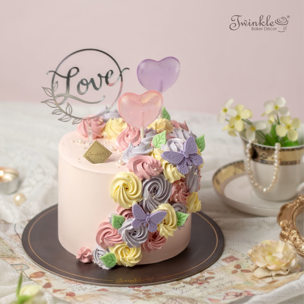 Twinkle Baker Decor母親節系列蛋糕「Fly to Your Heart」。