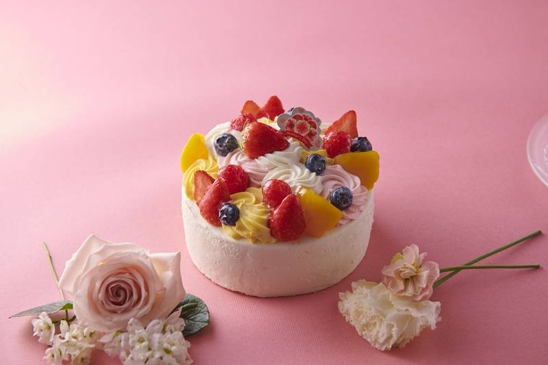 Chateraise母親節限定花盒蛋糕。