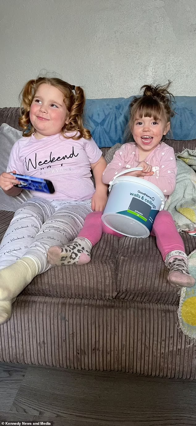 女兒好心想將家中變畫廊,卻闖大禍。