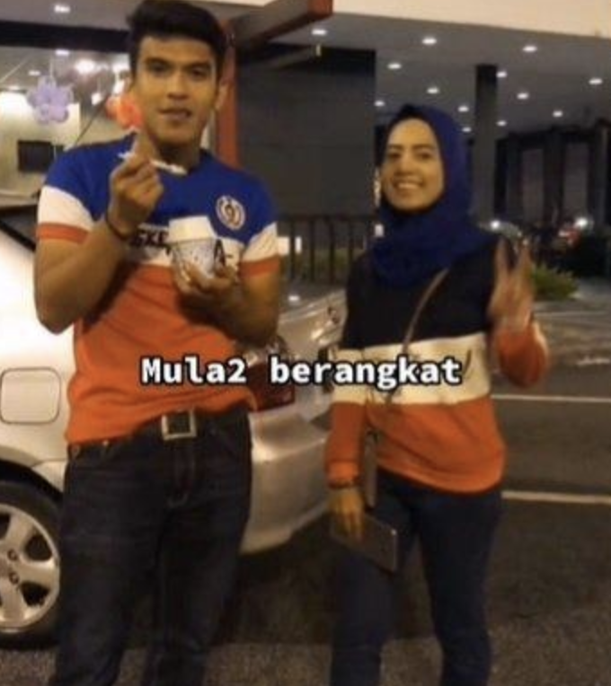 馬來西亞女生Ceqq Manehh有一個非常曖昧的契哥,二人不時穿着疑似情侶衫的同款上衣。