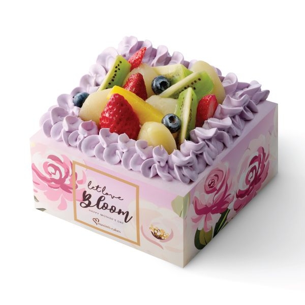 美心西餅母親節限定「花漾鮮果忌廉蛋糕」。