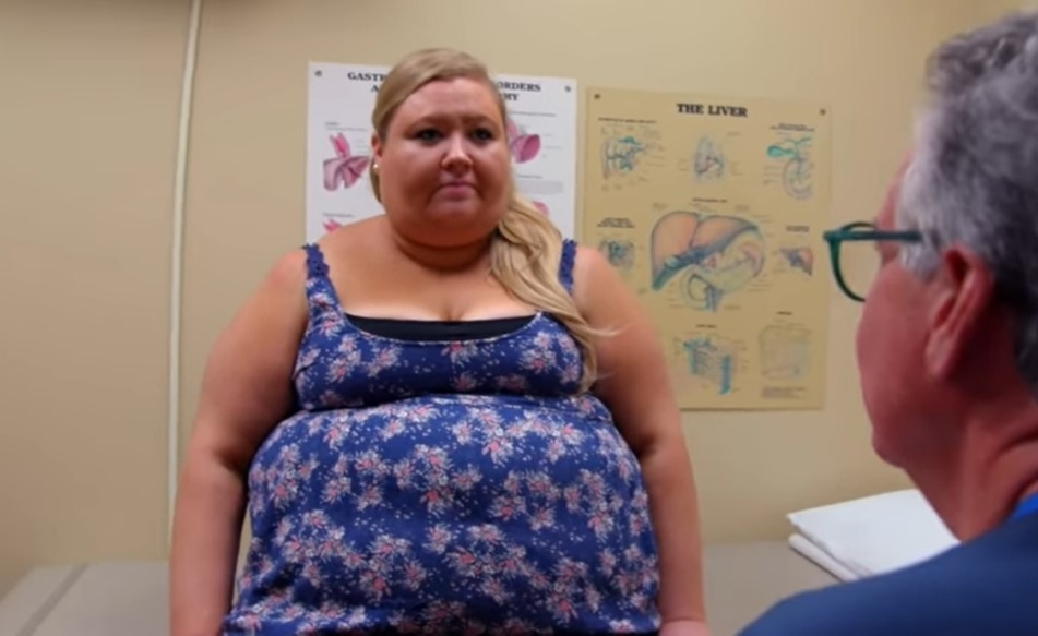 Kristin屬於超級肥胖，打算預約意願做縮胃手術。
