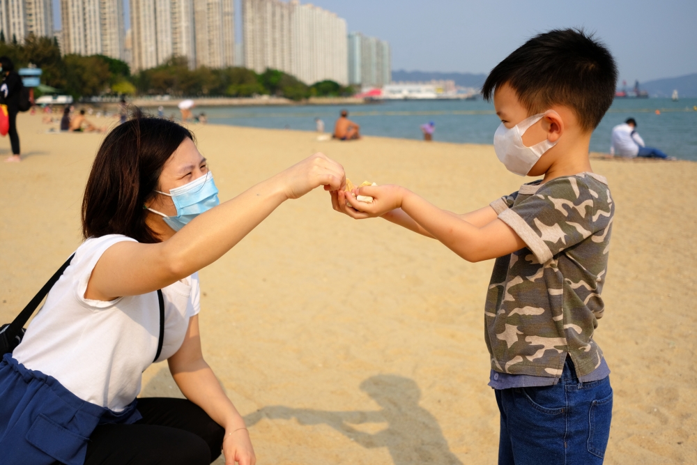 港府宣布康文署轄下沙灘重開,環保署也在5月4日公布最新泳灘等級。
