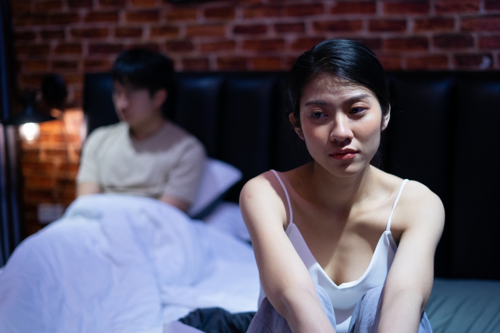 人妻已不想再和丈夫發生性行為。