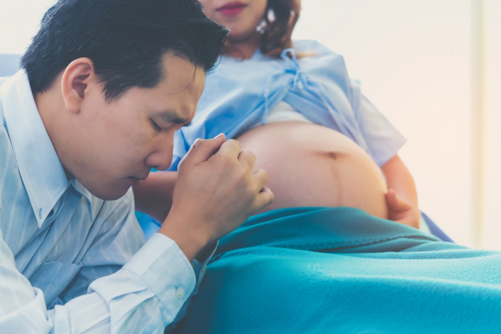人夫大呻老婆懷孕體重暴增。