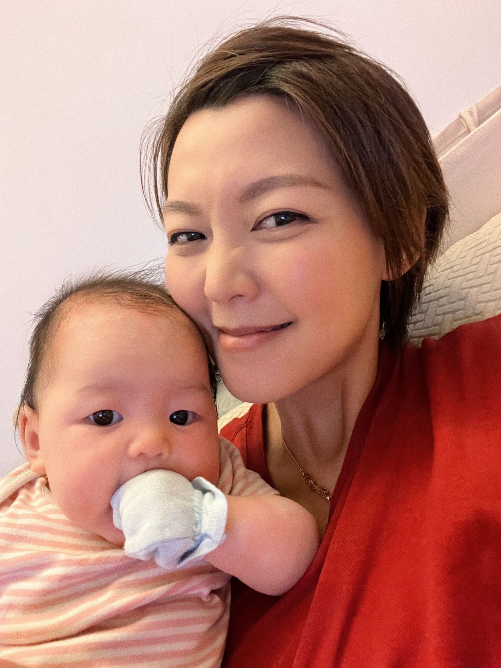 Inez一直都希望自己可以順產。