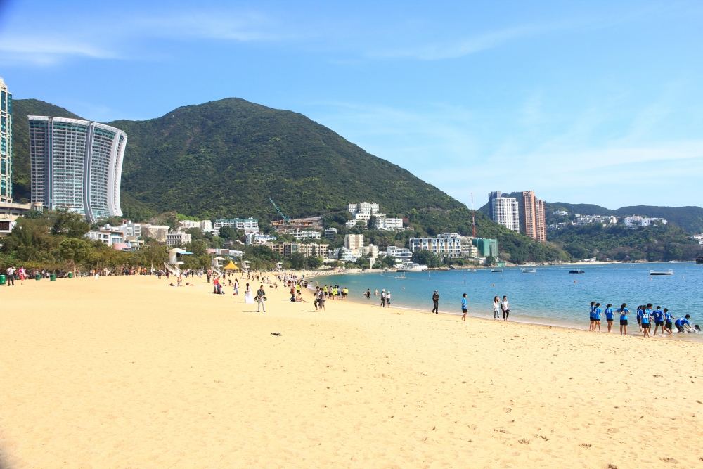 清水灣泳灘。