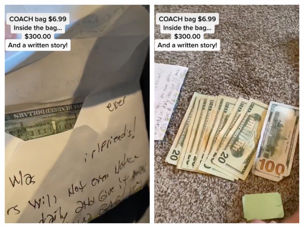 原主人透露這個手袋原來是丈夫外遇對象所有。