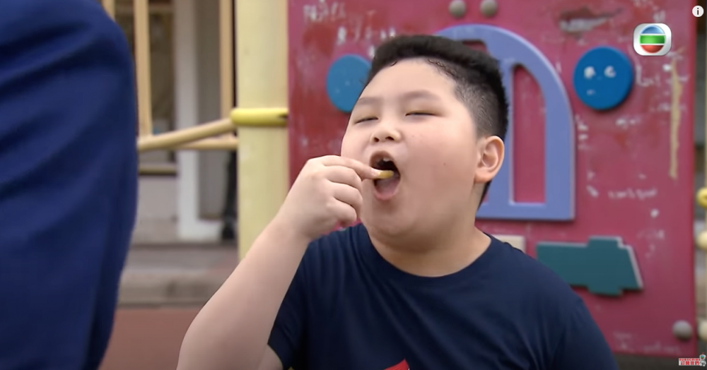 導致兒子年紀輕輕就已經過度肥胖