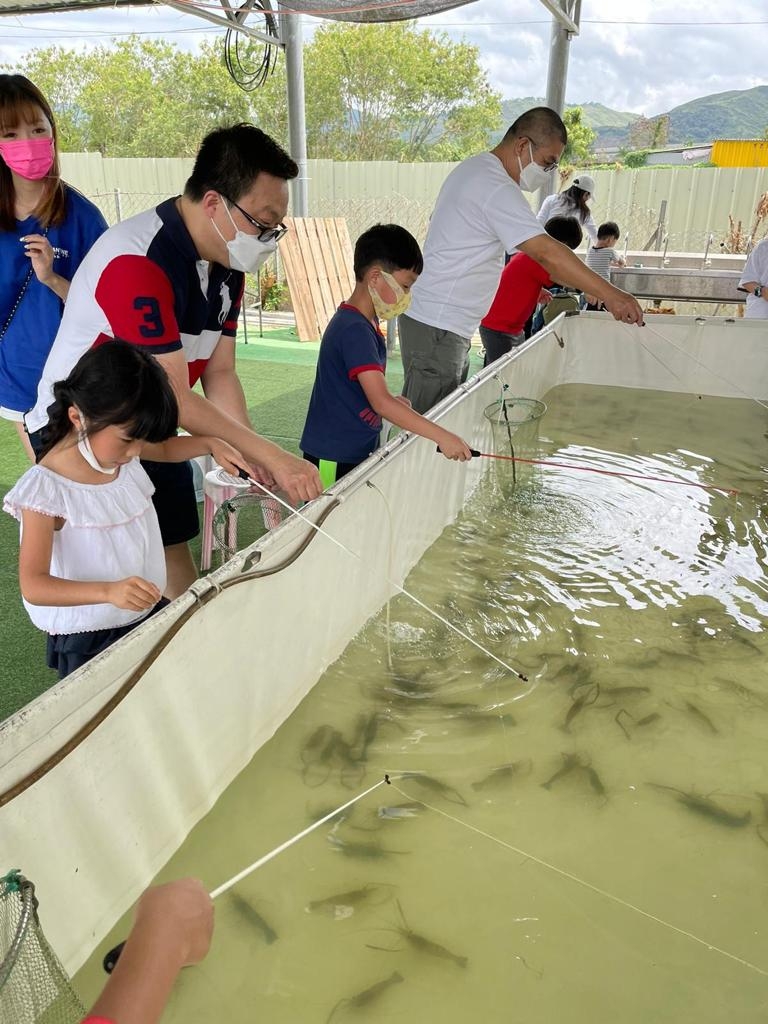 1小時釣魚蝦體驗,免費供應魚杆及魚餌
