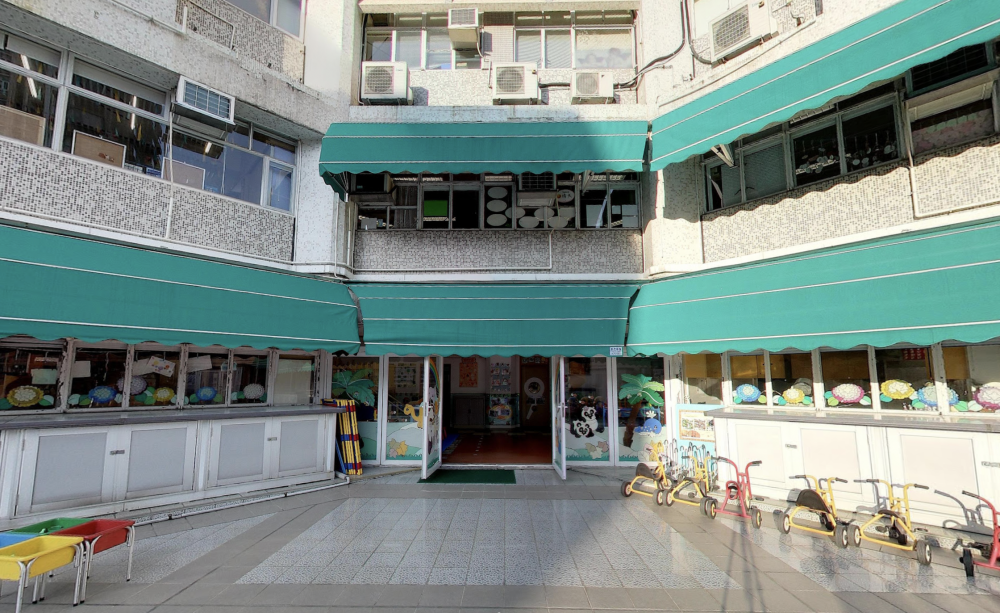 天主教聖瑪加利大幼稚園外觀。