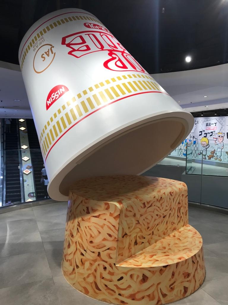 可以DIY自己專屬口味的杯麵