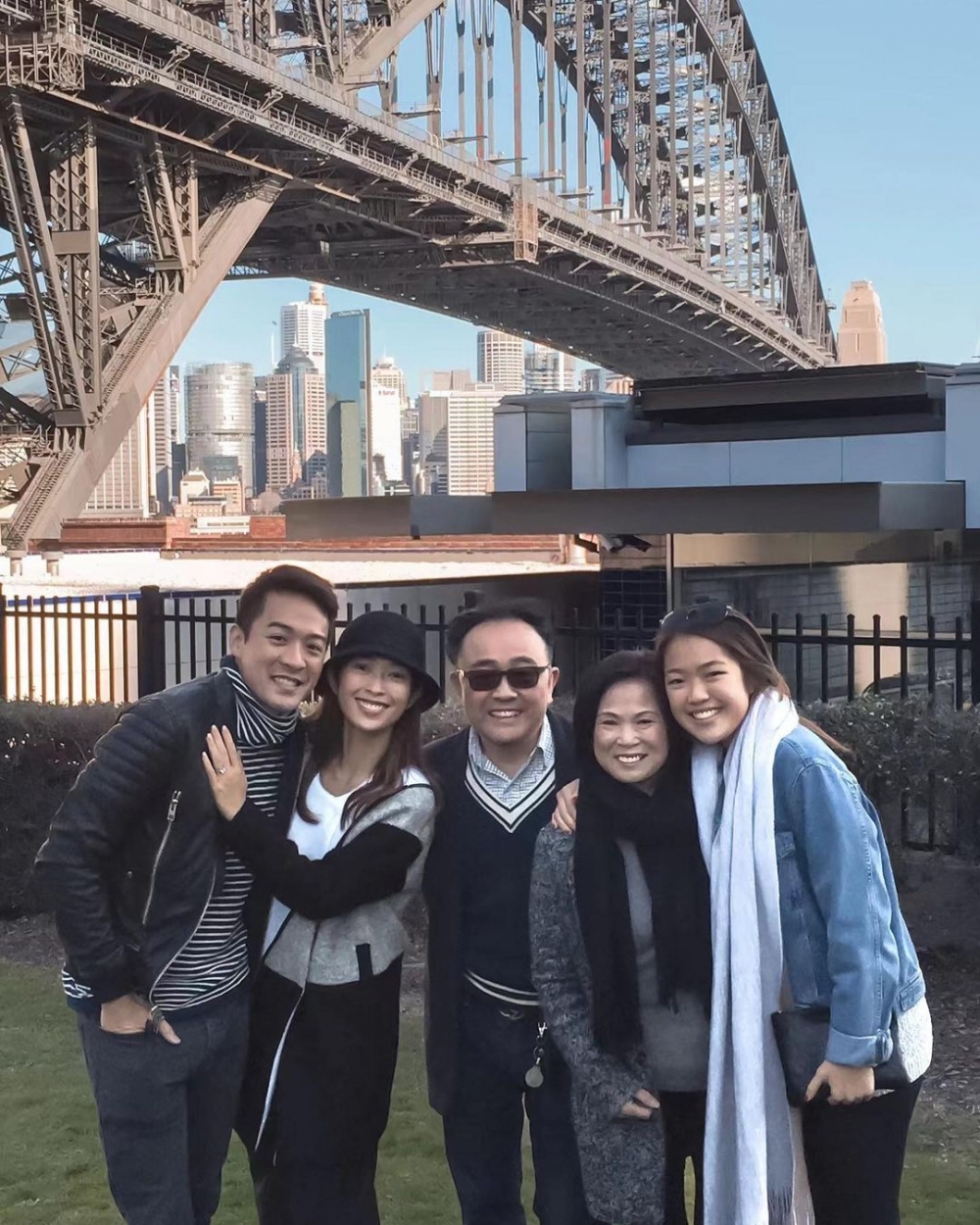 當年陳智燊在澳洲向宋熙年求婚。