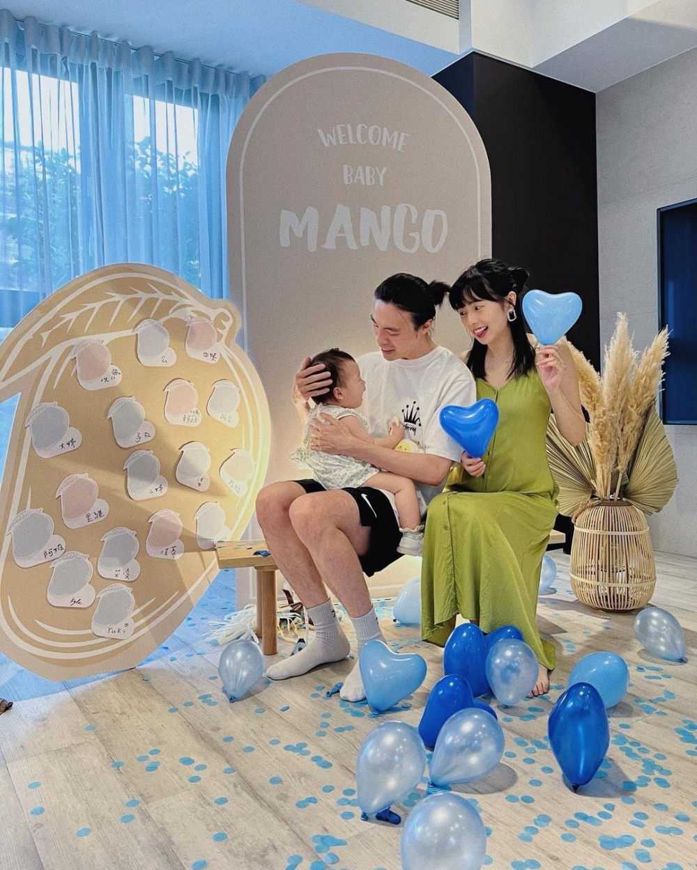 台灣藝人簡廷芮早前宣布懷二胎。