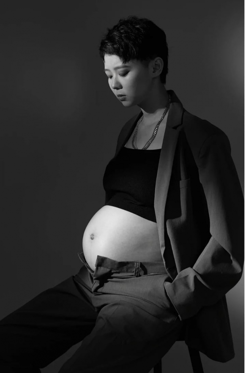 內地網紅曾慕程借精生子，經常因為短髮外型遭誤會。