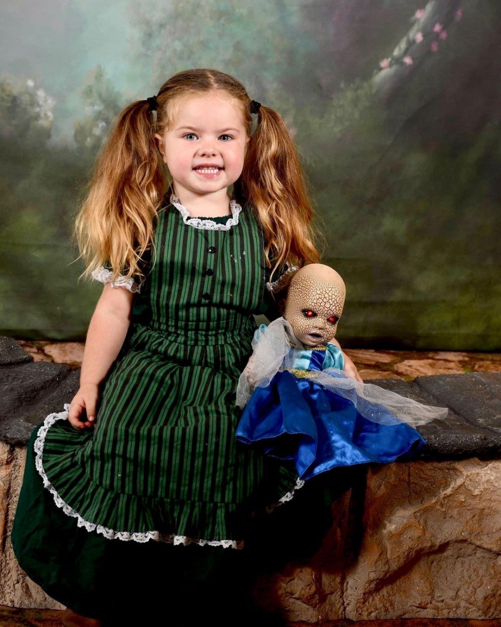 女童Briar十分鍾愛公仔Chloe。