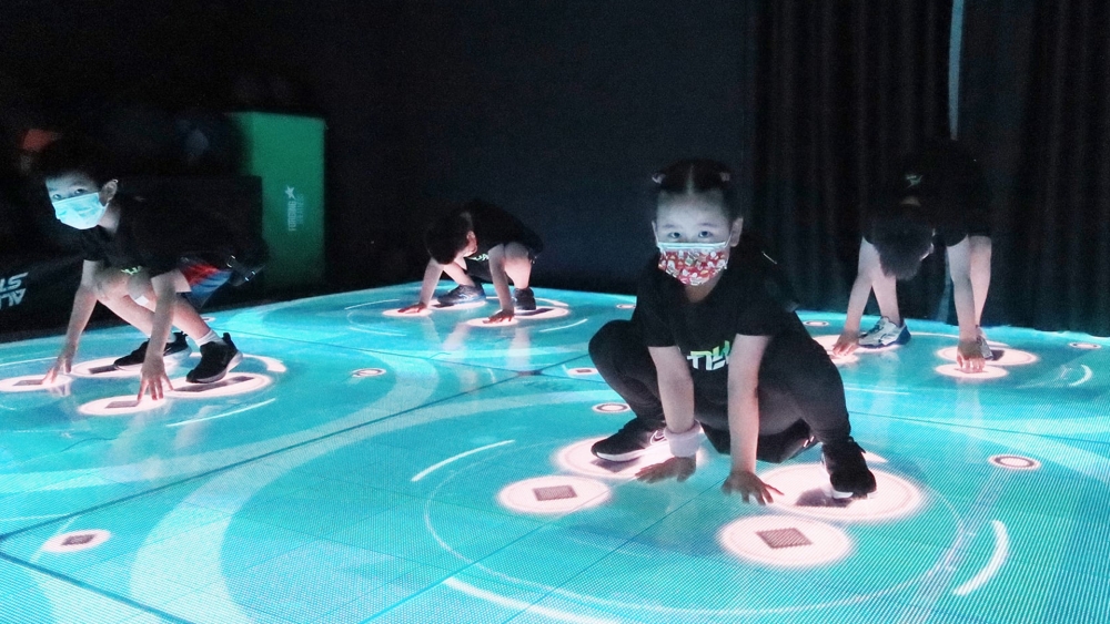 配合數碼科技的設備，提高訓練的趣味