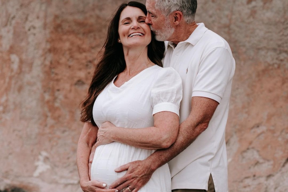 Nancy的丈夫也很支持太太的決定。