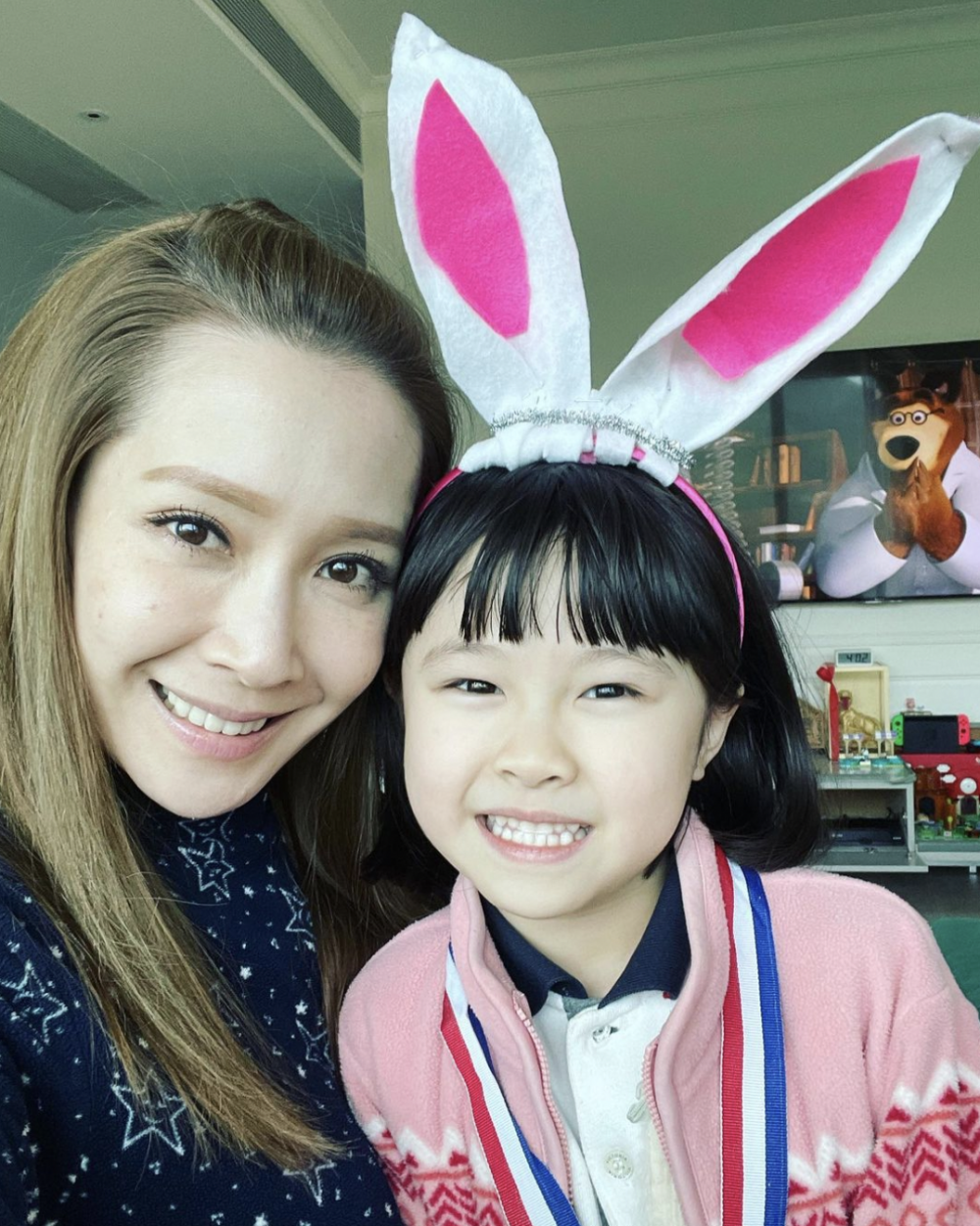 心心遺傳媽媽外貌，越大越靚！